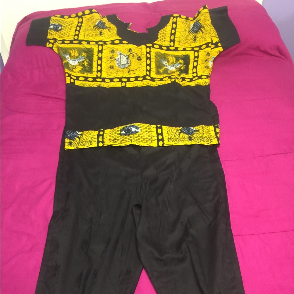 Man’s African 2 piece